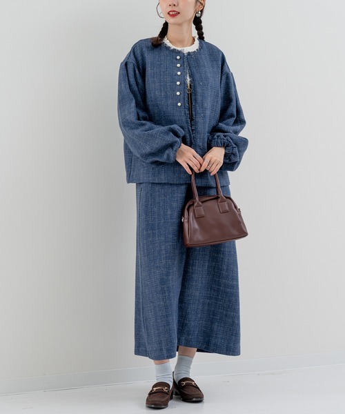 ANNA LUNA（アンナルナ） ジャケット ノーカラージャケット 上品