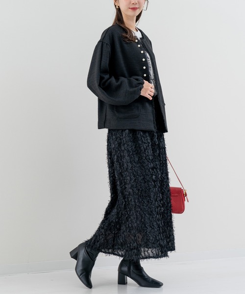 ANNA LUNA（アンナルナ） ジャケット ノーカラージャケット 上品