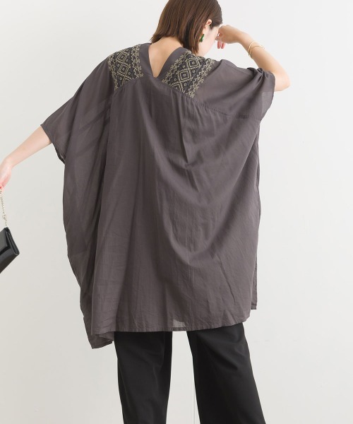 「terrace」 ノースリーブワンピース MEDIUM オフホワイト レディース_画像7