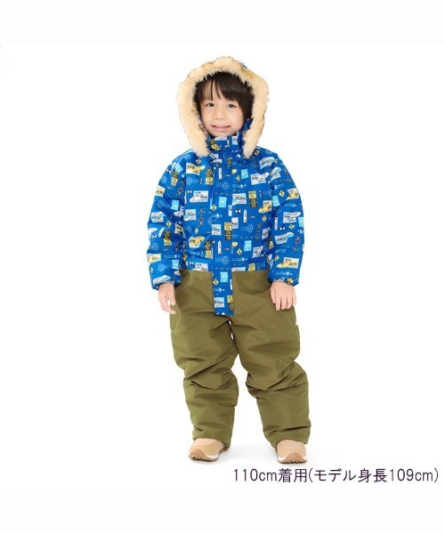 Jolly Jury カバーオール アウター JR新幹線電車柄スノーコンビ キッズ