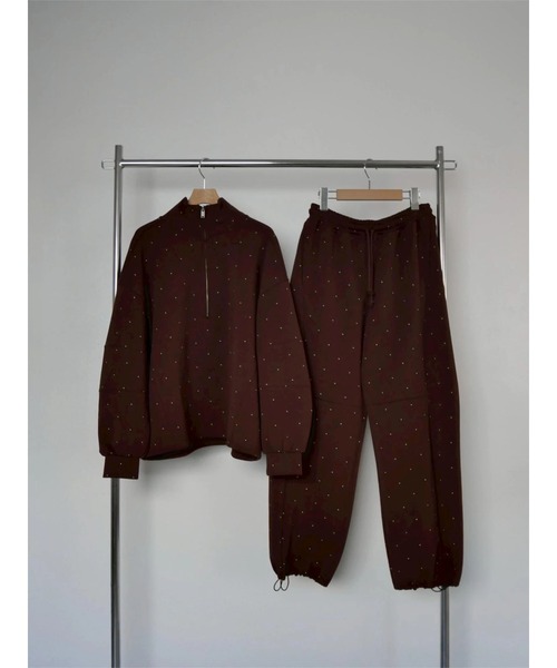 パンツ TRUNC Half Zip Sweat SET UP TRUNC トレーナー スウェット