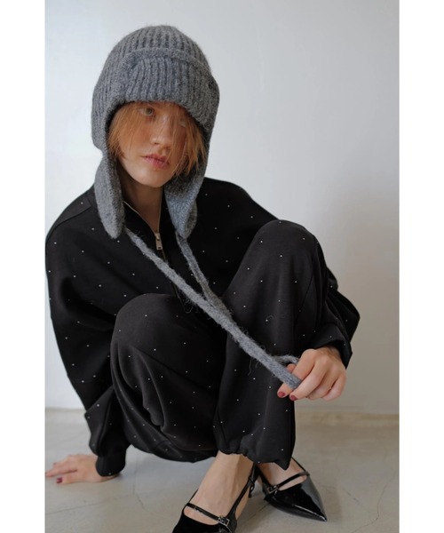 TRUNC トレーナー スウェット Half Zip Sweat SET UP レディース