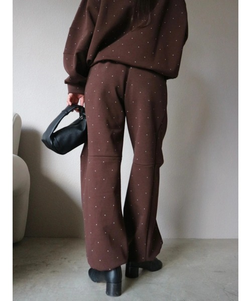 TRUNC トレーナー スウェット Half Zip Sweat SET UP レディース