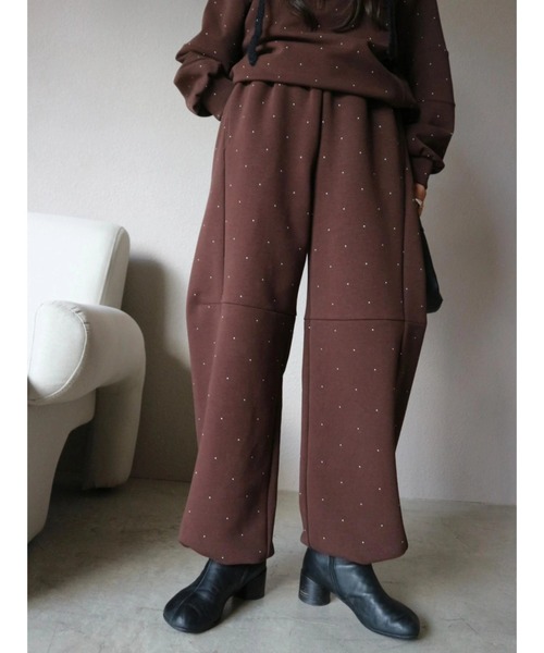 パンツ TRUNC Half Zip Sweat SET UP TRUNC トレーナー スウェット Half Zip Sweat SET UP レディース