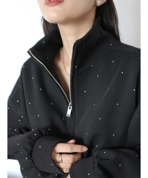 パンツ TRUNC Half Zip Sweat SET UP TRUNC トレーナー スウェット Half Zip Sweat SET UP レディース