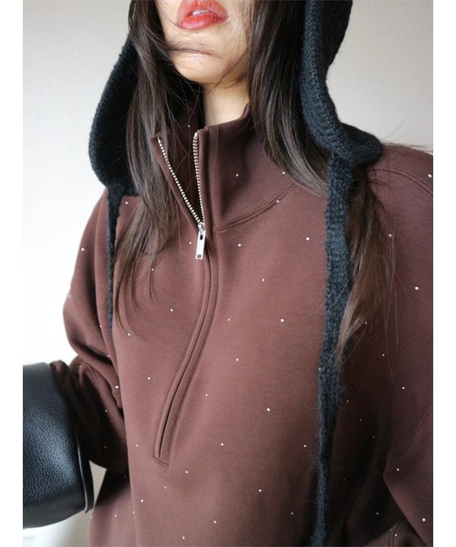 パンツ TRUNC Half Zip Sweat SET UP TRUNC トレーナー スウェット Half Zip Sweat SET UP レディース