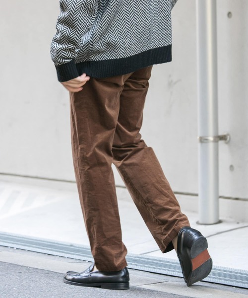 「URBAN RESEARCH ROSSO MEN」 コーデュロイパンツ MEDIUM カーキ メンズ_画像4