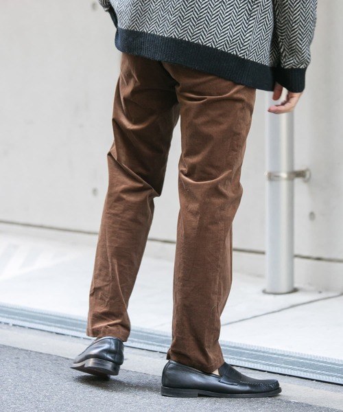 「URBAN RESEARCH ROSSO MEN」 コーデュロイパンツ MEDIUM カーキ メンズ_画像5
