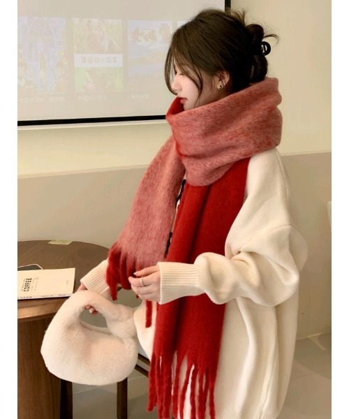 ふわふわマフラー マフラー ストール ふわふわ マフラー レディース : ZOZOTOWN Yahoo!店