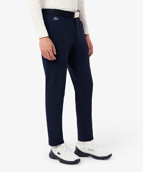 新品未使用　LACOSTE ラコステ　スリムフィットパンツ　撥水　上品　高級感 LACOSTE（ラコステ） パンツ 撥水スリムフィットゴルフパンツ メンズ
