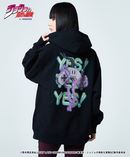 glamb（グラム） プルオーバーパーカー「ジョジョの奇妙な冒険コラボ