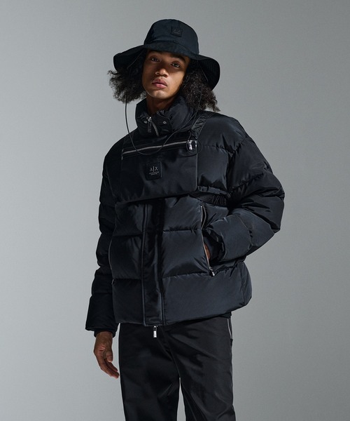 アルマーニエクスチェンジ ポリエステル 中綿ジャケット ダウンジャケット ARMANI EXCHANGE 「ARMANI EXCHANGE」 ダウンジャケット SMALL