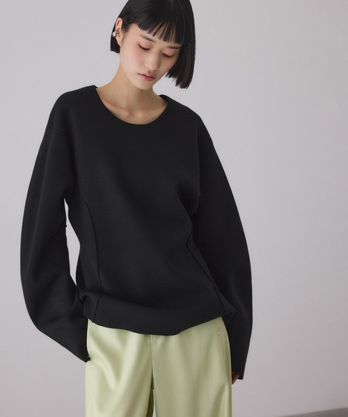 ADAM ET ROPE'（アダムエロペ） ニット セーター スムースニット