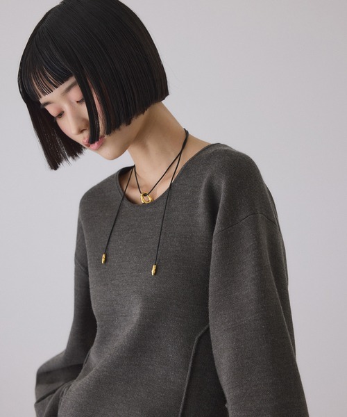 ADAM ET ROPE'（アダムエロペ） ニット セーター スムースニット