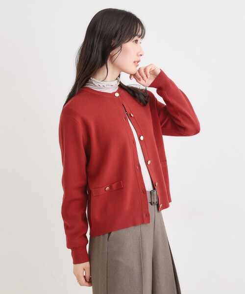 服/ファッション カーディガン レディース FREE STYLISTS カーディガン レディース・長袖Vネックニット