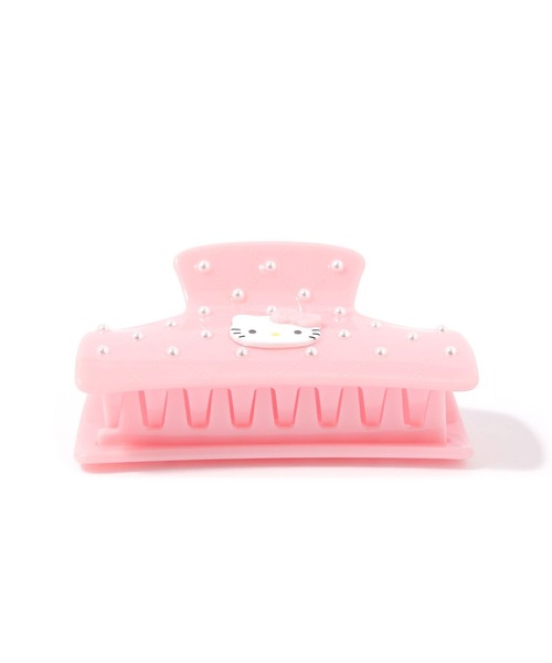 Me%（ミィパーセント） ヘアクリップ 「HELLO KITTY」キルティング