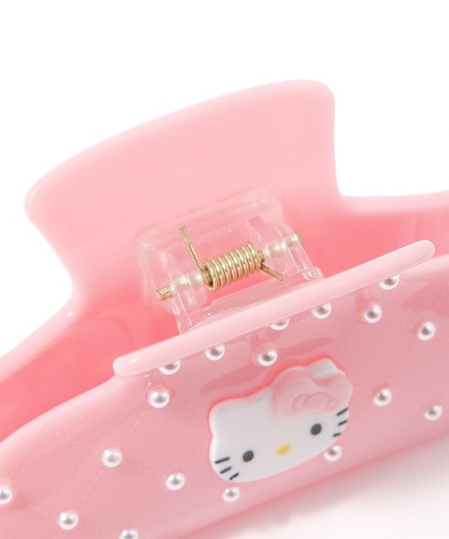 Me%（ミィパーセント） ヘアクリップ 「HELLO KITTY」キルティング