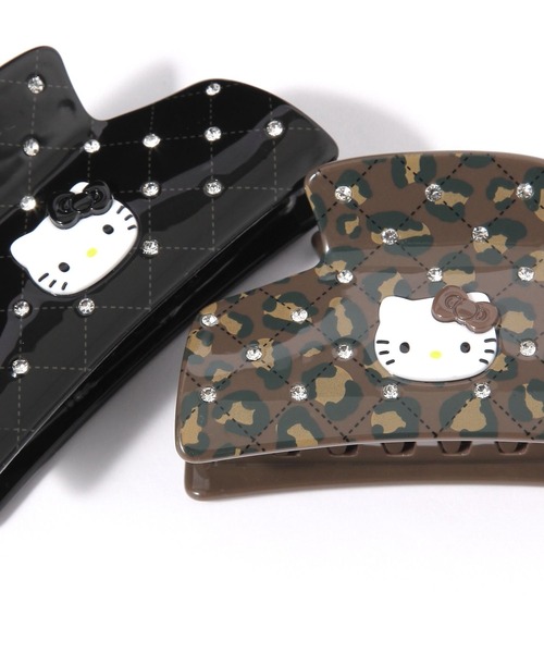 Me%（ミィパーセント） ヘアクリップ 「HELLO KITTY」キルティング