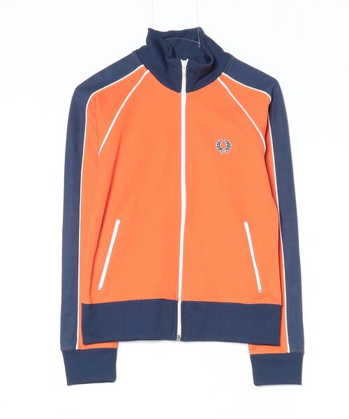 FRED PERRY（フレッドペリー） ジャージブルゾン 38 オレンジ