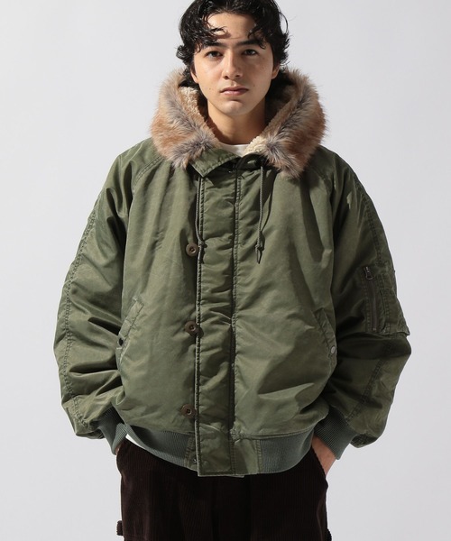 niko and…（ニコアンド） ブルゾン アウター フェードN-2Bブルゾン