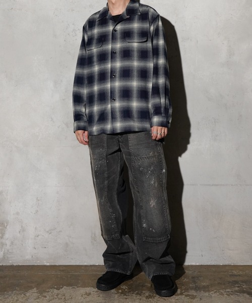 50s 60s 開襟　pendleton オープンカラー　town craft 50s 60s TOWNCRAFT タウンクラフト 開襟シャツ オープンシャツ