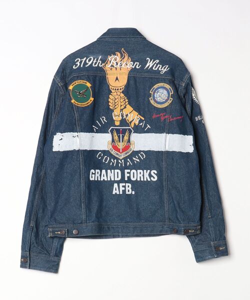 AVIREXアビレックス デニム レザージャケット TYPE BLUE XL AVIREXアビレックス デニム レザージャケット TYPE BLUE XL 楽天市場