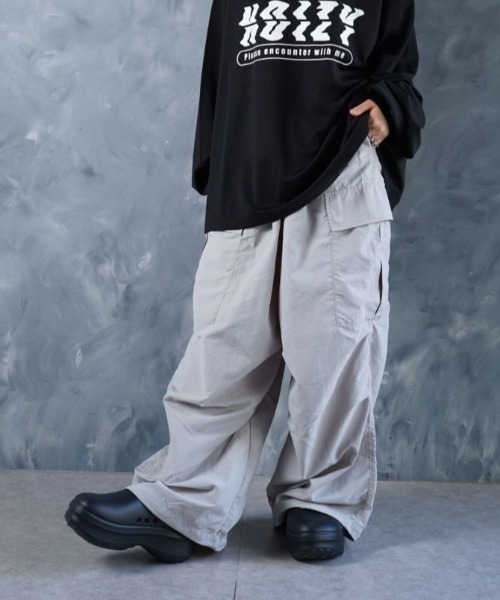 NOIZY ワイドパンツ カーゴパンツ Maximum Cargo Pants / ルーズ
