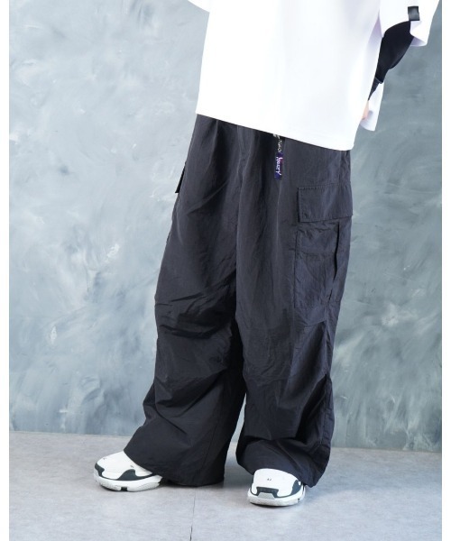NOIZY カーゴパンツ Maximum Cargo Pants / ルーズシルエット ワイド