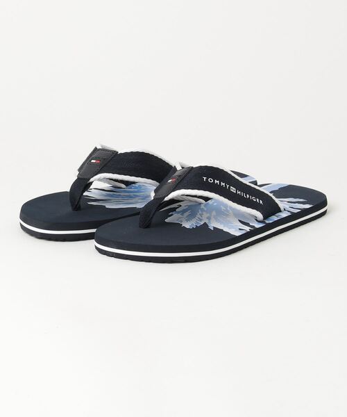 TOMMY HILFIGER（トミー・ヒルフィガー） サンダル 26.5cm ネイビー 