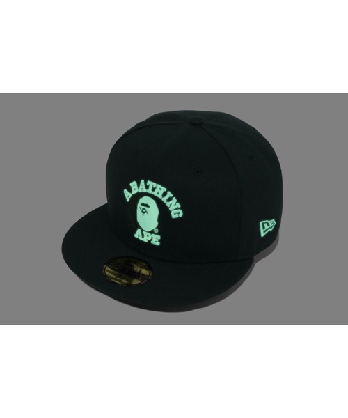 A BATHING APE（アベイシングエイプ） キャップ 帽子 GLOW IN THE DARK