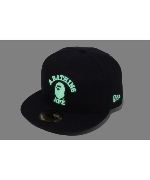 A BATHING APE（アベイシングエイプ） キャップ 帽子 GLOW IN THE DARK