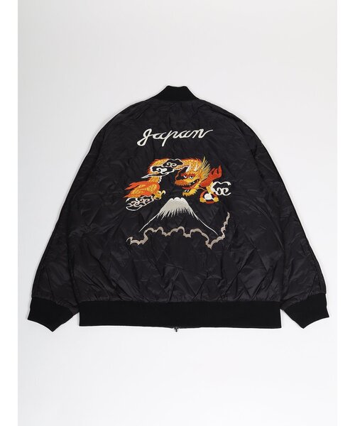 TAION スカジャン リバーシブル タイオン)TAION ジャパンスペシャル リバーシブル スカジャン ダウン