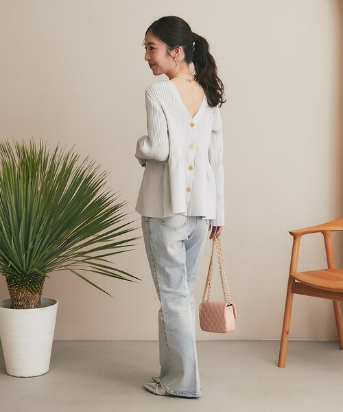 La boutique Bonbon（ラブティックボンボン） カーディガン 「お上品
