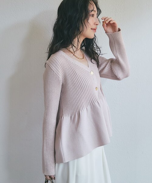 La boutique Bonbon（ラブティックボンボン） カーディガン 「お上品