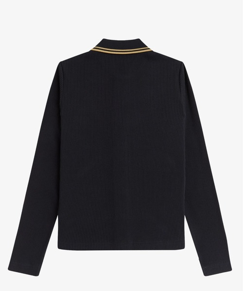 FRED PERRY（フレッドペリー） ポロシャツ ポロ Button Through Rib