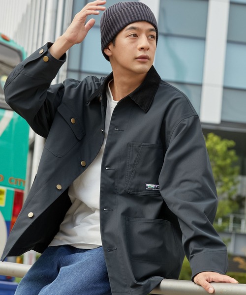「THE CRAFT CREW PRODUCTS」 カバーオール M オリーブ メンズ_画像2