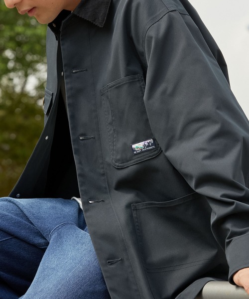「THE CRAFT CREW PRODUCTS」 カバーオール M オリーブ メンズ_画像3