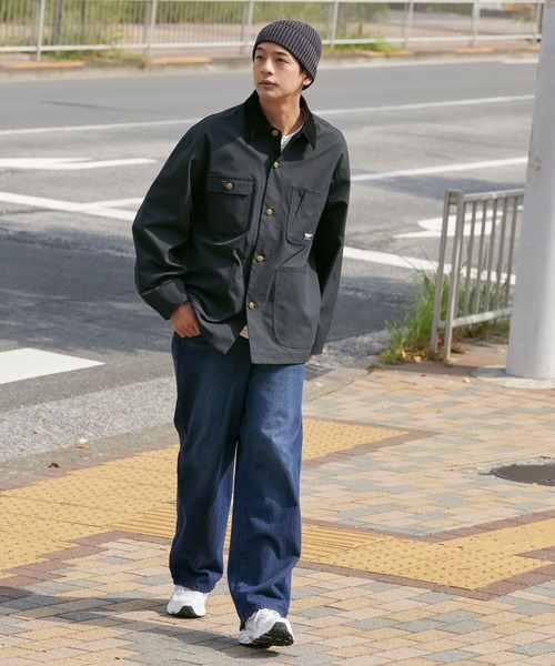 「THE CRAFT CREW PRODUCTS」 カバーオール M オリーブ メンズ_画像4