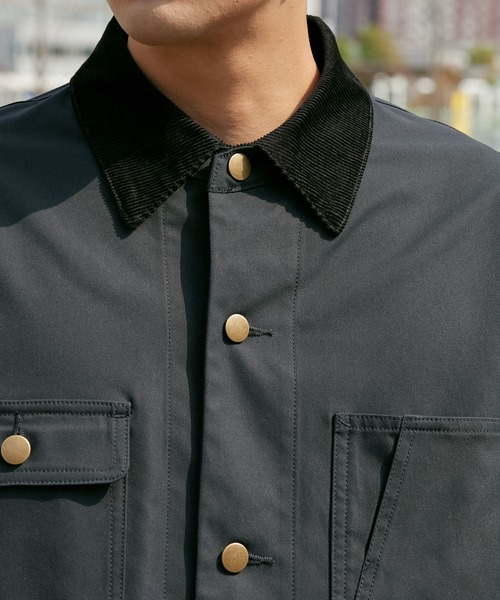 「THE CRAFT CREW PRODUCTS」 カバーオール M オリーブ メンズ_画像7
