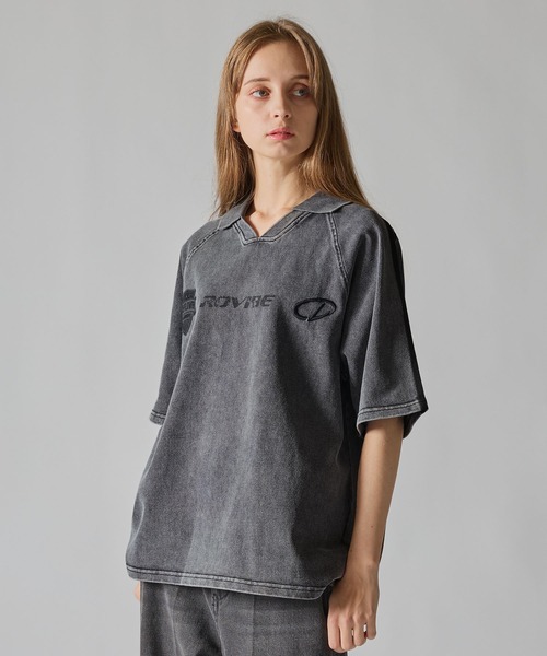 「CLEL」 半袖Tシャツ X-SMALL グレー メンズ_画像6