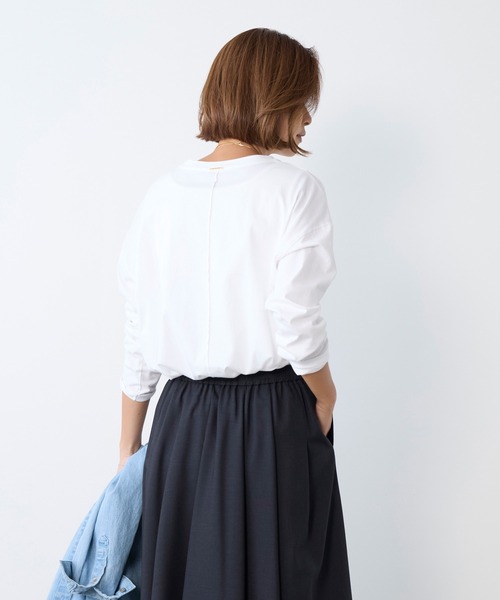 MICA&DEAL（マイカアンドディール） tシャツ SUNDAY Club”ロゴロングT