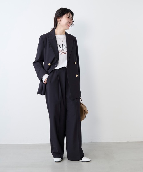 MICA&DEAL（マイカアンドディール） tシャツ SUNDAY Club”ロゴロングT
