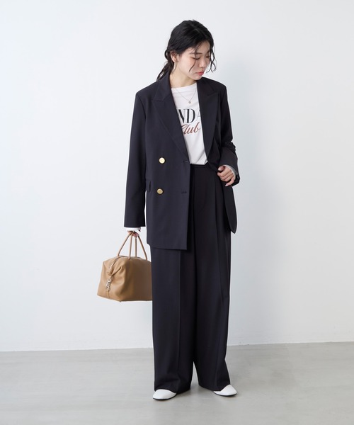 MICA&DEAL（マイカアンドディール） tシャツ SUNDAY Club”ロゴロングT