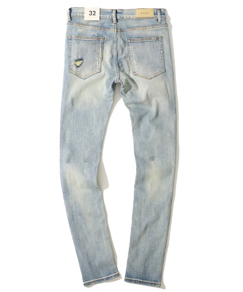 「mnml」 スキニーデニムパンツ LARGE ブラック メンズ_画像2