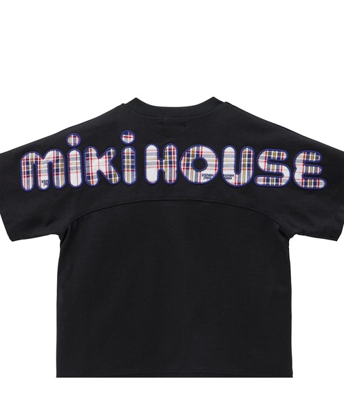 「MIKI HOUSE」 「KIDS」半袖カットソー 130cm ブラック キッズ_画像4