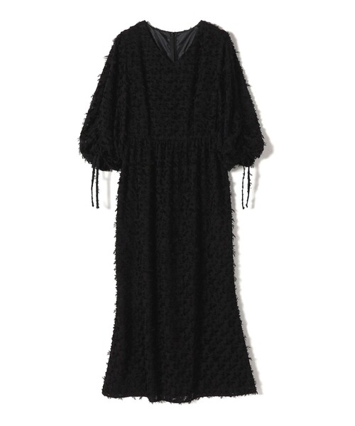 「kaene」 半袖ワンピース ONE SIZE ブラウン レディース_画像2