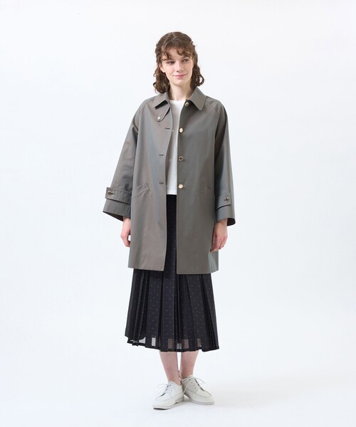 うめこ＊プロフィール必読CLANEOVER MAXIDUFFLECOAT MACKINTOSH PHILOSOPHY（マッキントッシュフィロソフィー） トレンチ