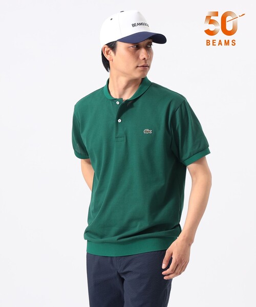 Lacoste ポロシャツ LACOSTE（ラコステ） スキッパーネック ポロシャツ PF948EL 日本製