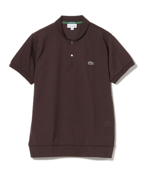 LACOSTE ブラウン ポロシャツ サイズ4 新品 LACOSTE（ラコステ） ポロシャツ 「MEN」「別注」LACOSTE / ショール