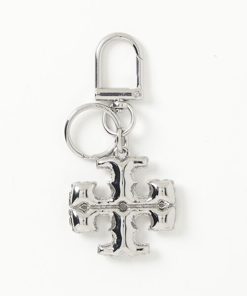 「TORY BURCH」 キーホルダー ONE SIZE シルバー レディースの画像2